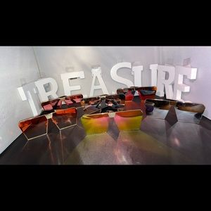 Unisex oversized sunglasses